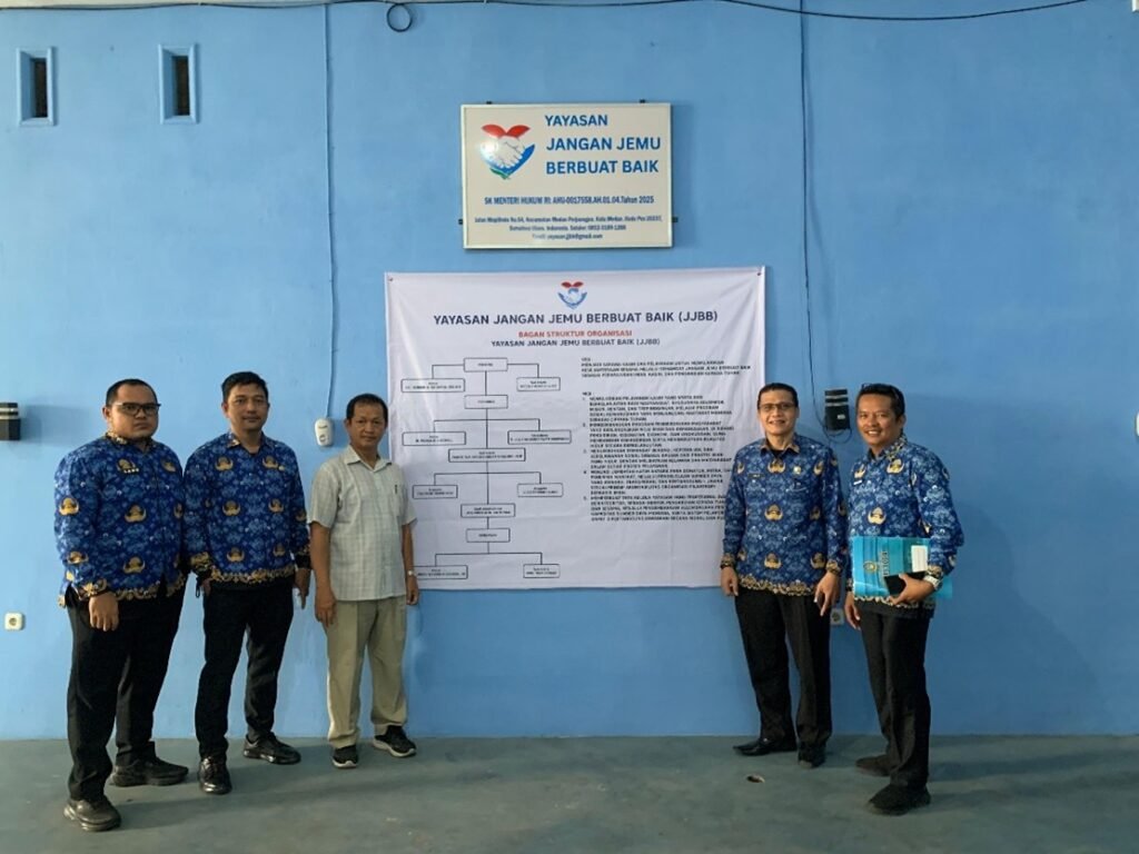 Dinas Sosial Provinsi Sumatera Utara Lakukan Verifikasi Lapangan ke Kantor Yayasan JJBB 5